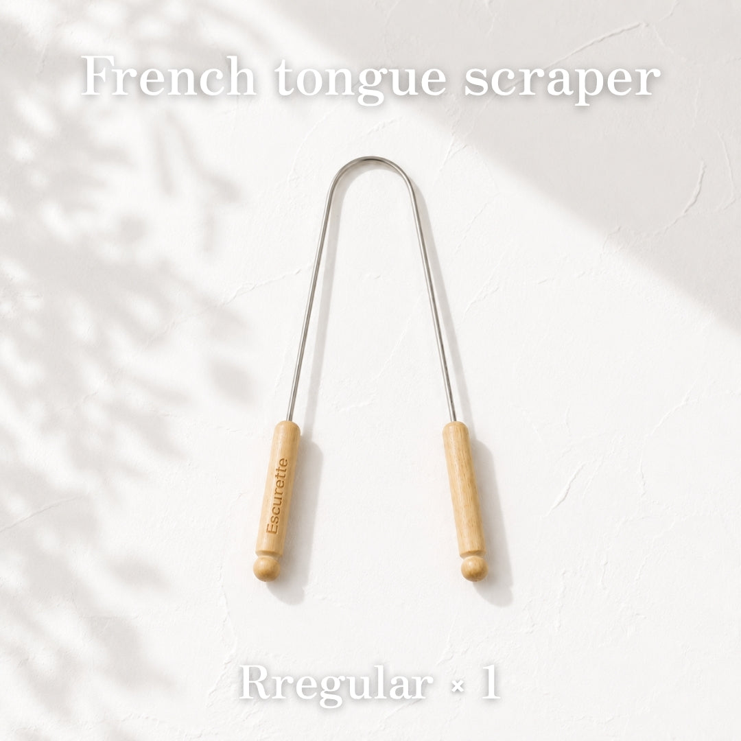 [French Tongue Scraper] 舌磨き【予約販売：8月下旬までの発送】