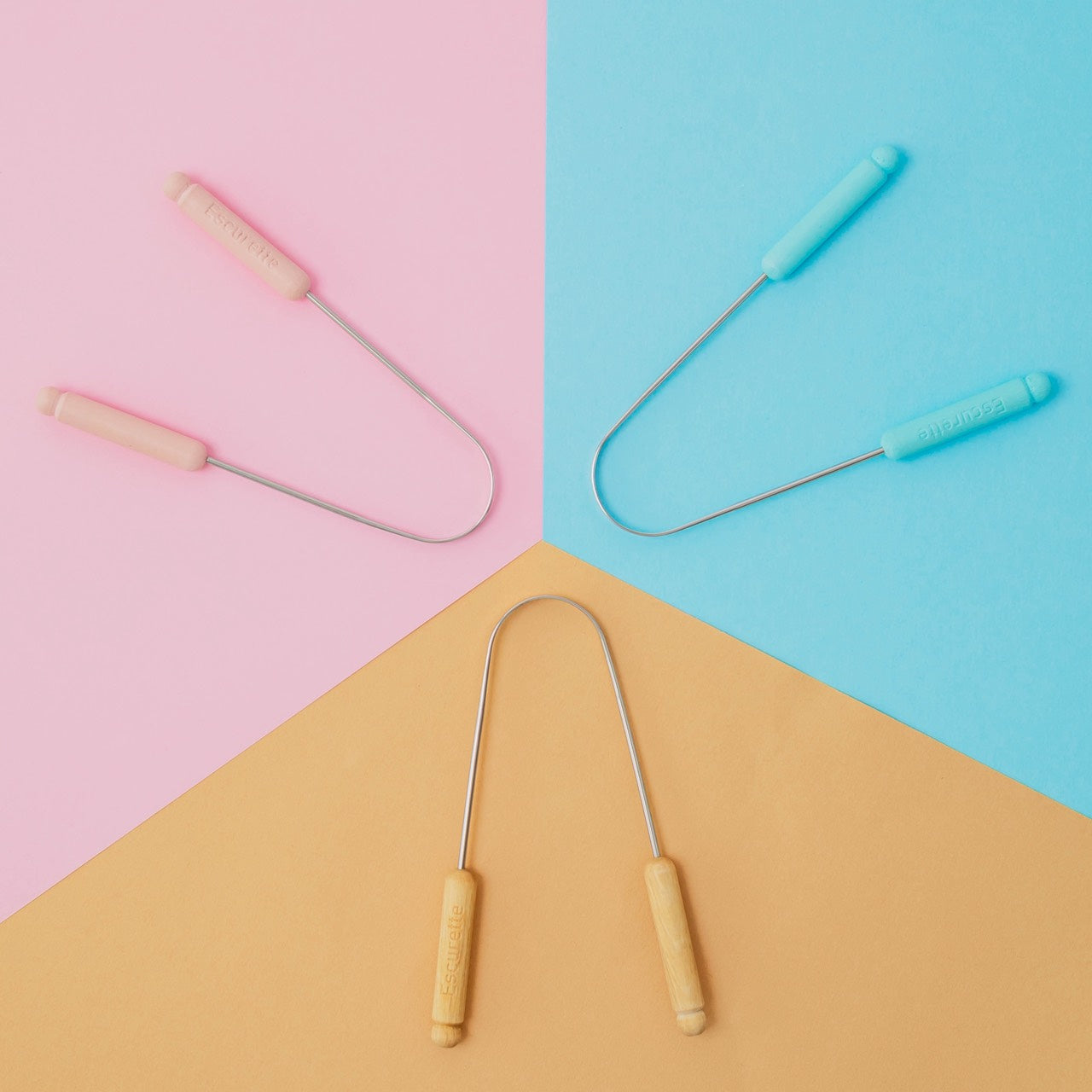 [French Tongue Scraper Mini] 舌磨き　2個セット【予約販売：8月15日までの発送】